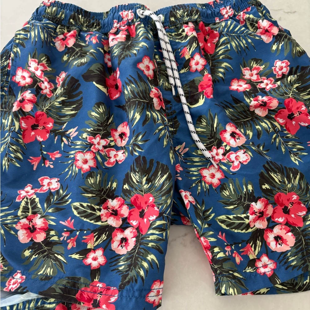 Floral Blue Men's Swim shorts